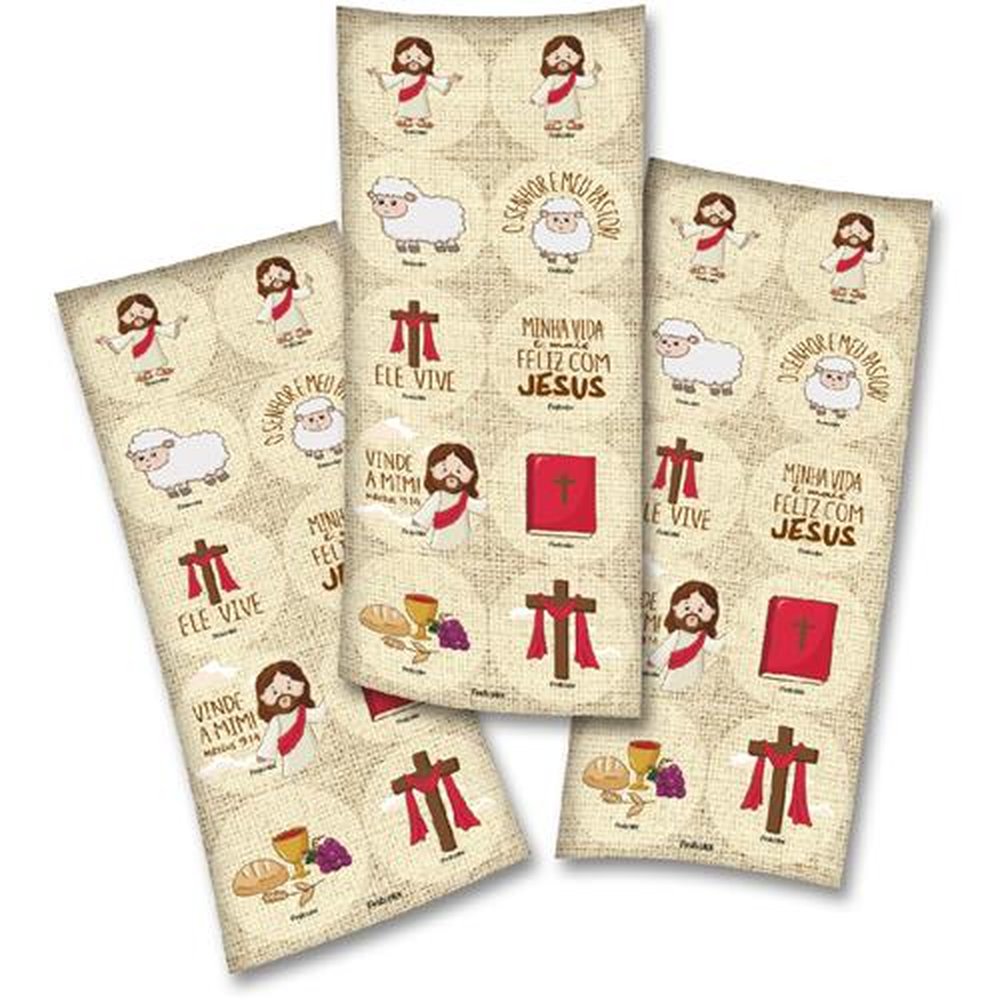 Adesivo Pascoa Jesus