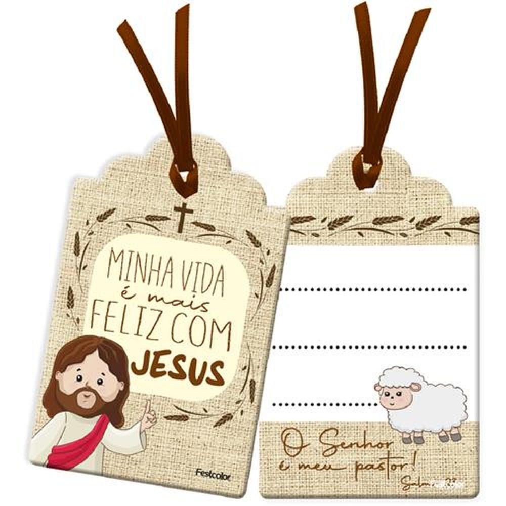 Tag Moldura Pascoa Jesus