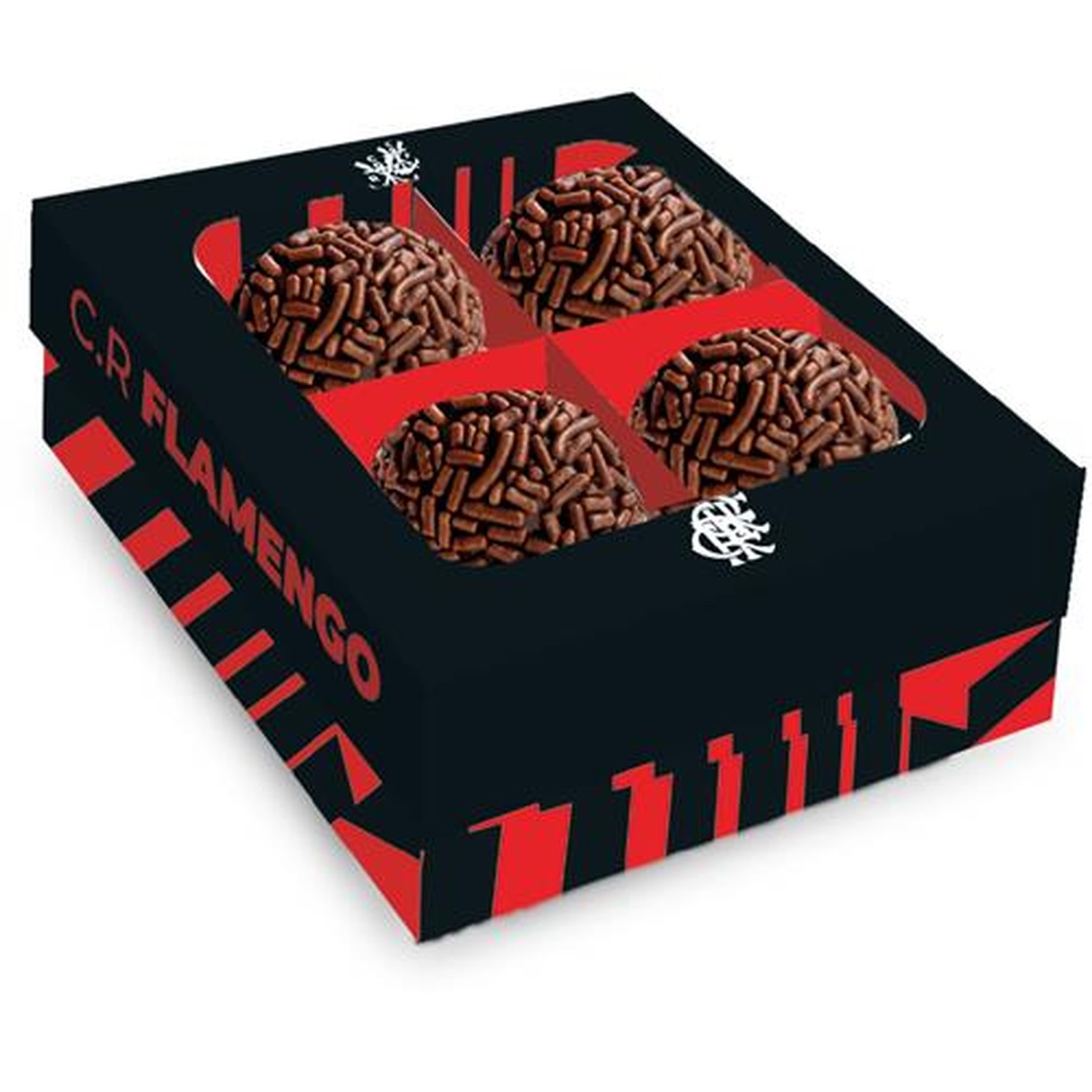 Caixa 4 Bombons Flamengo