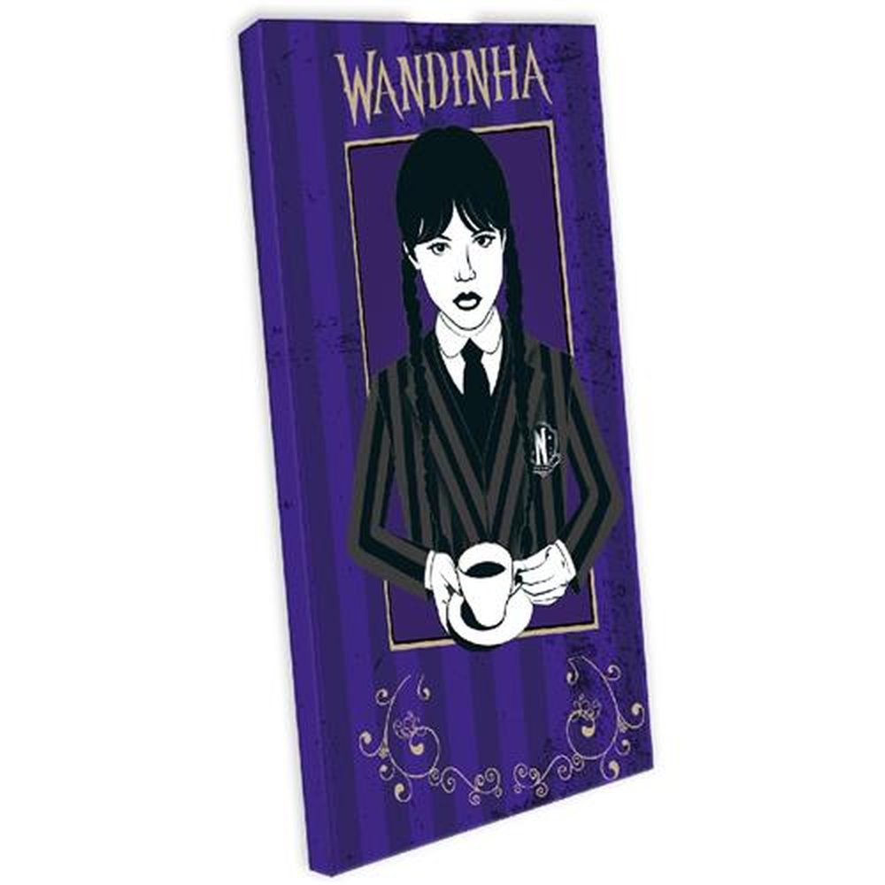 Caixa Barra De Chocolate Wandinha