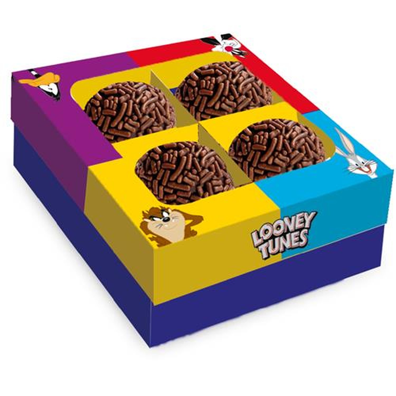 Caixa 4 Bombons Looney Tunes
