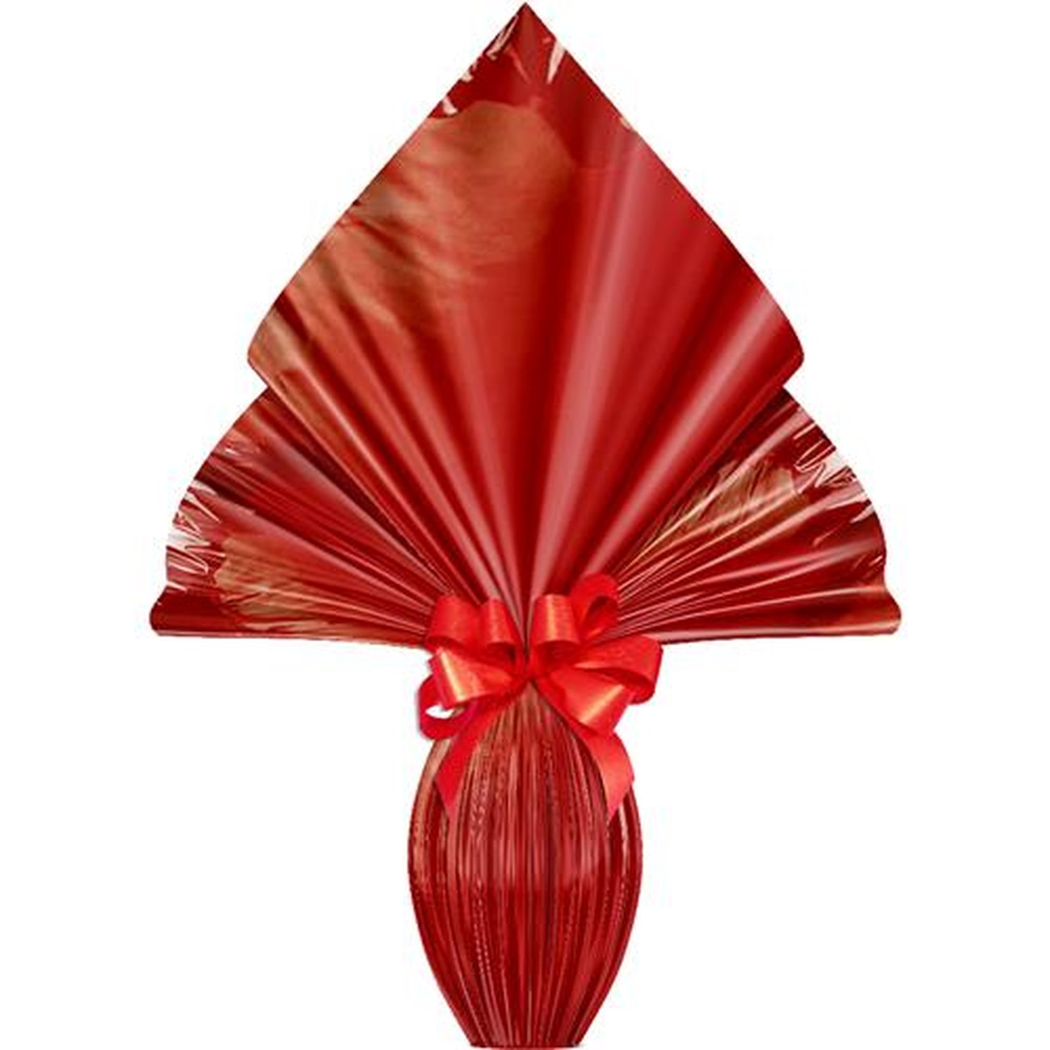 Saco Poli Pratic 24Cm X 24Cm Pascoa Vermelho - Embalagem com 25 unidades.