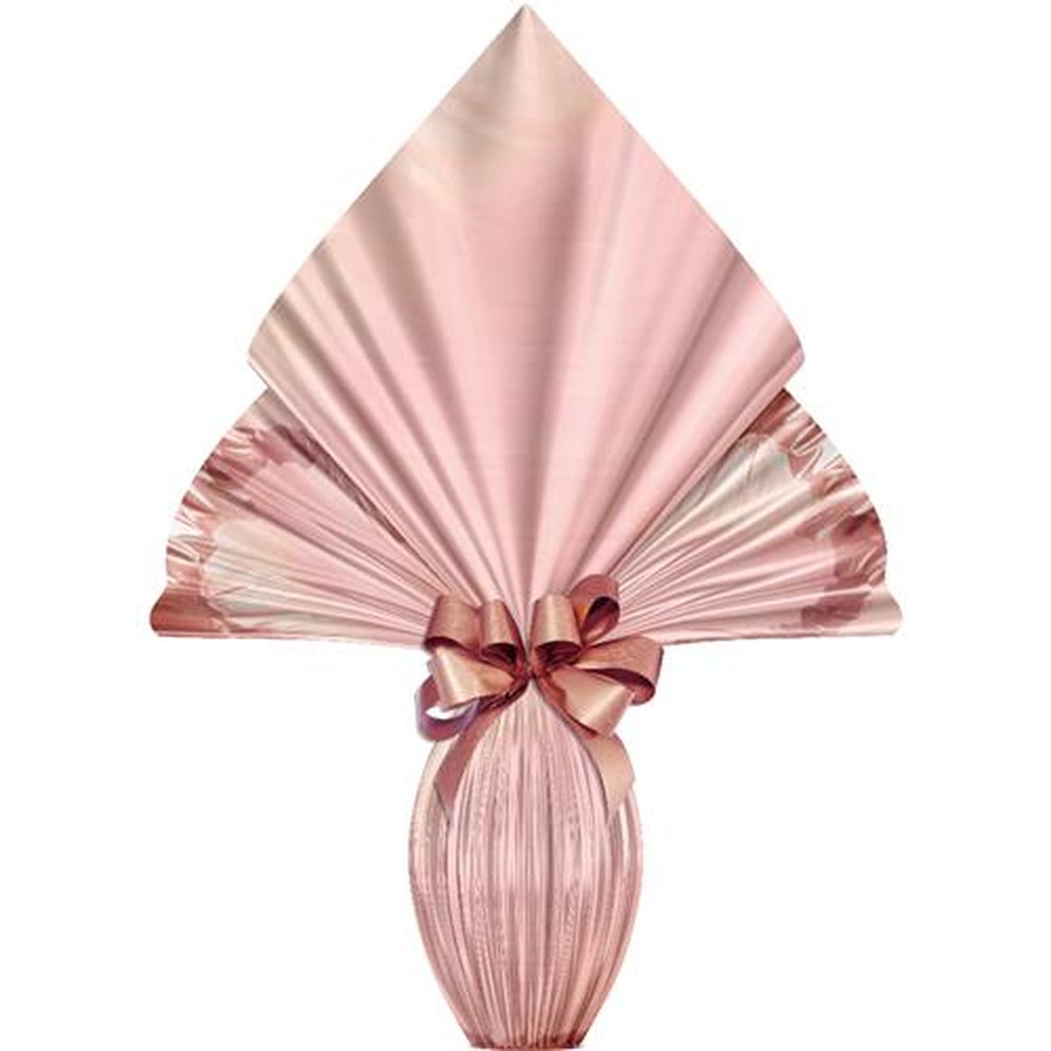 Saco Poli Pratic 24Cm X 24Cm Pascoa Rose Gold - Embalagem com 25 unidades.