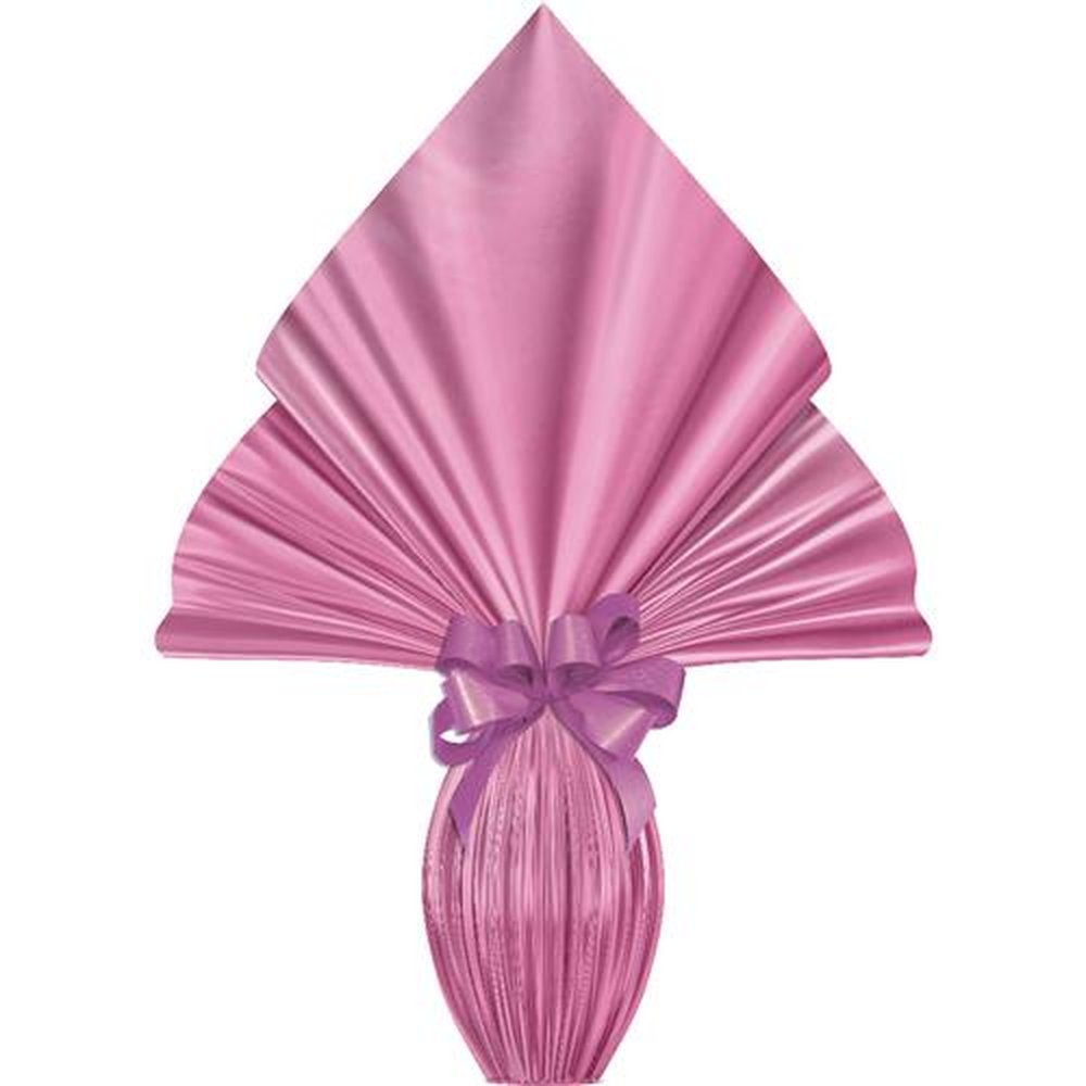 Saco Poli Pratic 24Cm X 24Cm Pascoa Pink - Embalagem com 25 unidades.