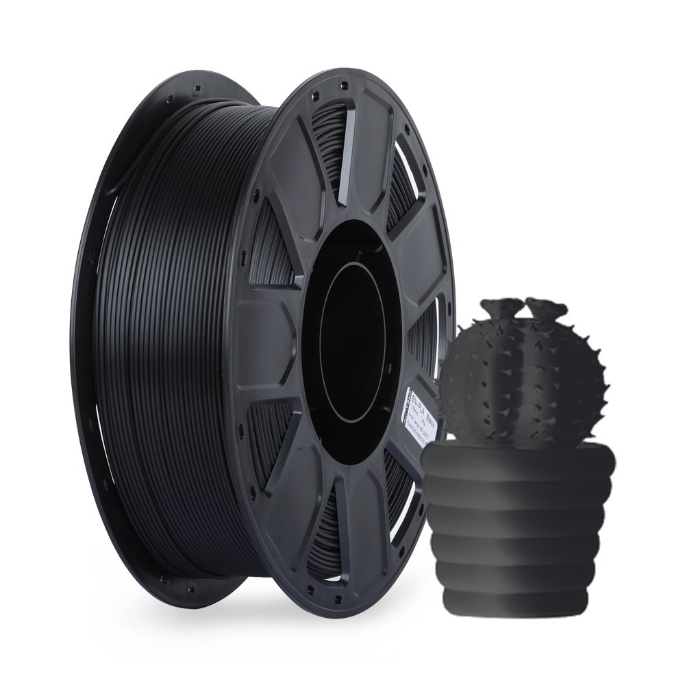 Filamento 1,75mm Ender-Pla, 1kg, Preto, Para Impressora 3d, Creality