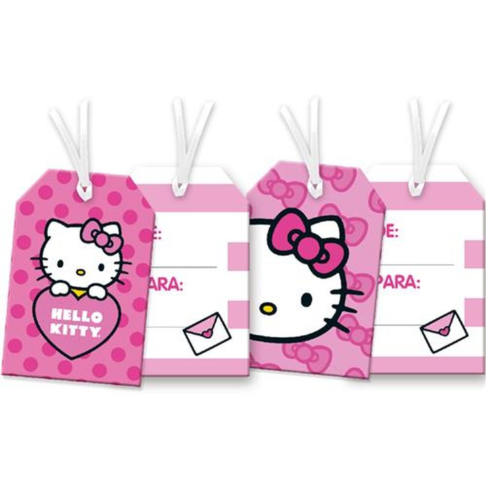 Tag Fest Hello Kitty Rosa