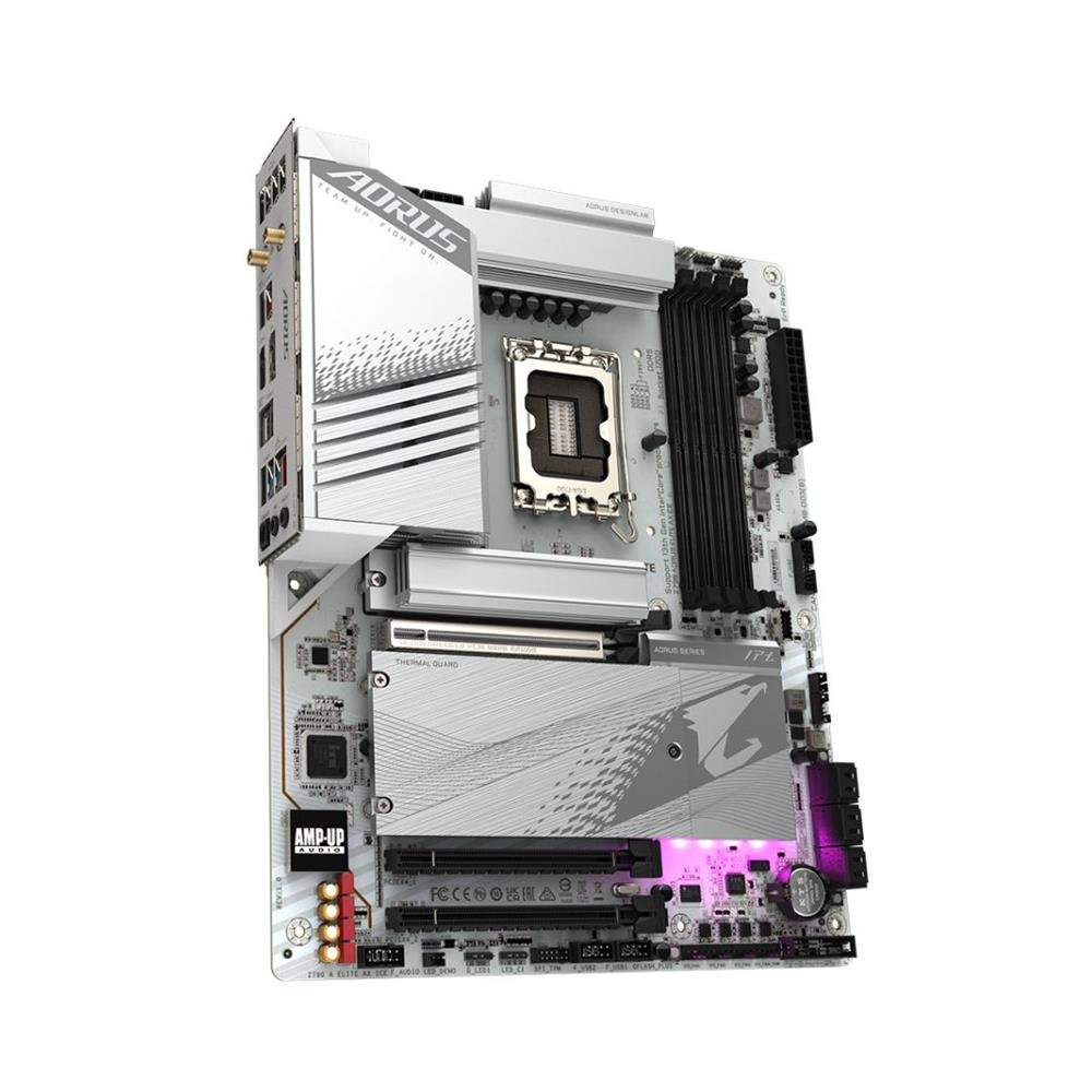 Placa Mãe Gigabyte Z790M Aorus Elite AX, Wi-Fi, Chipset Z790, Intel LGA 1700, mATX, DDR5