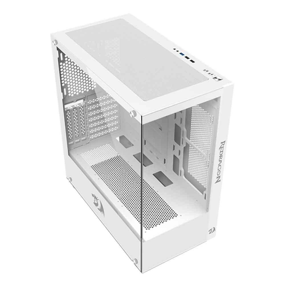 Gabinete Redragon Reflect Lunar White - Ca-601w