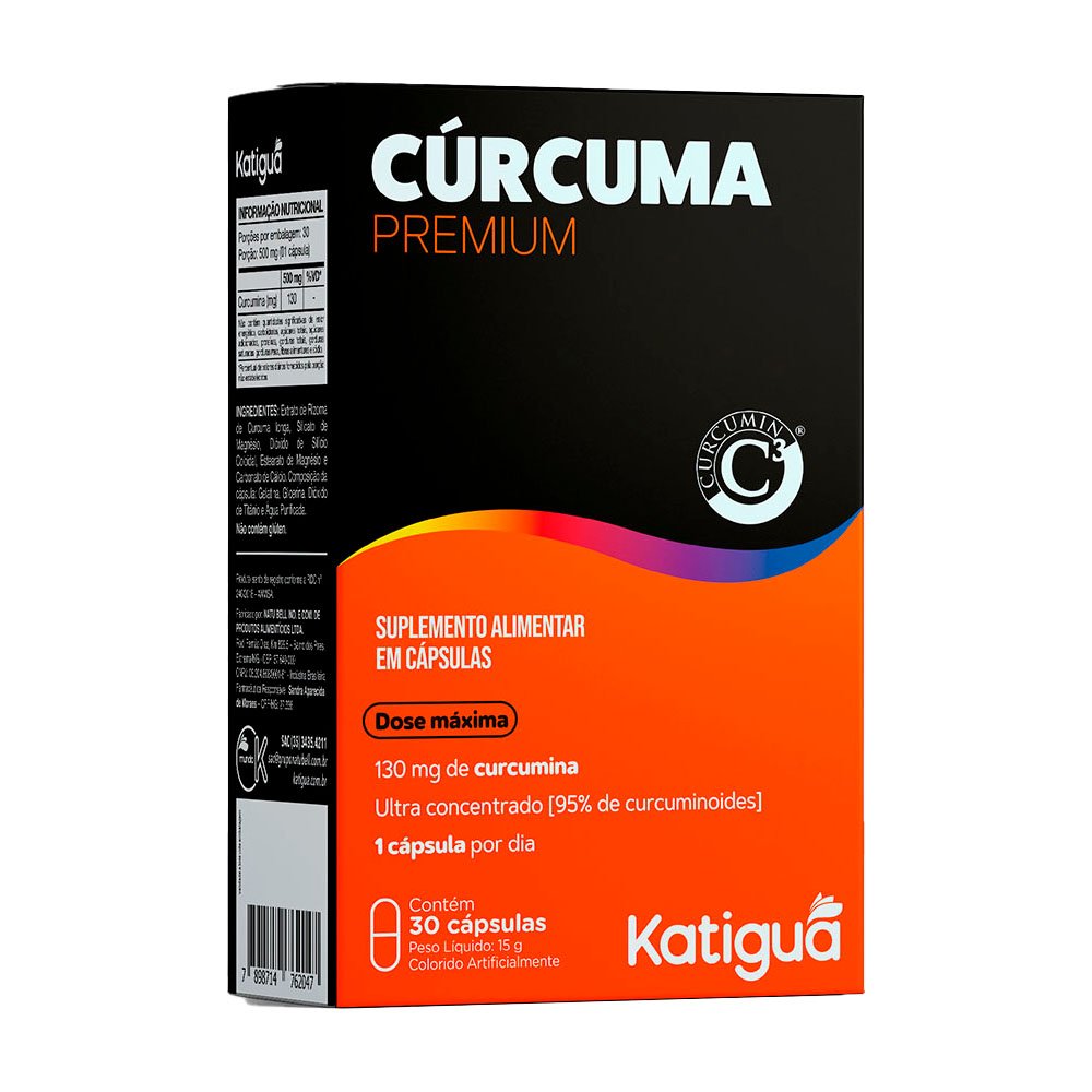 Curcuma Premium 130mg 30cps Katigua