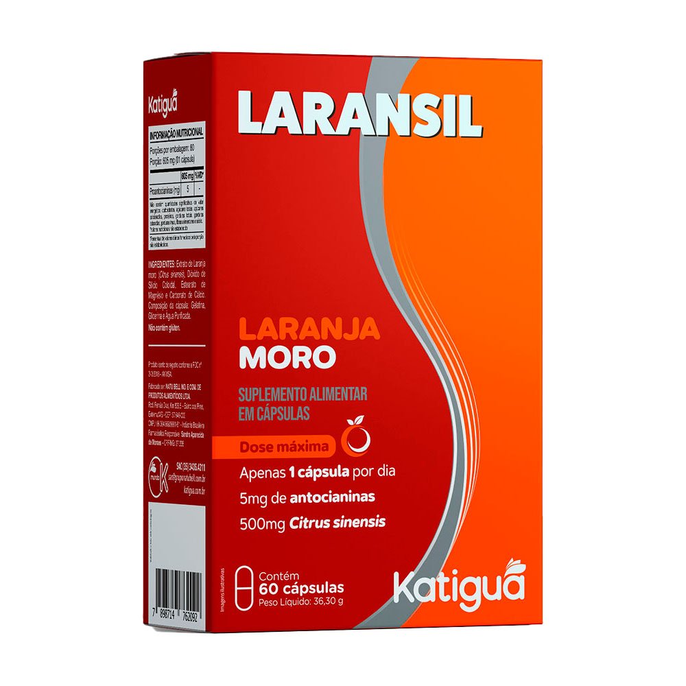 Laransil Laranja Moro 60cps Katigua