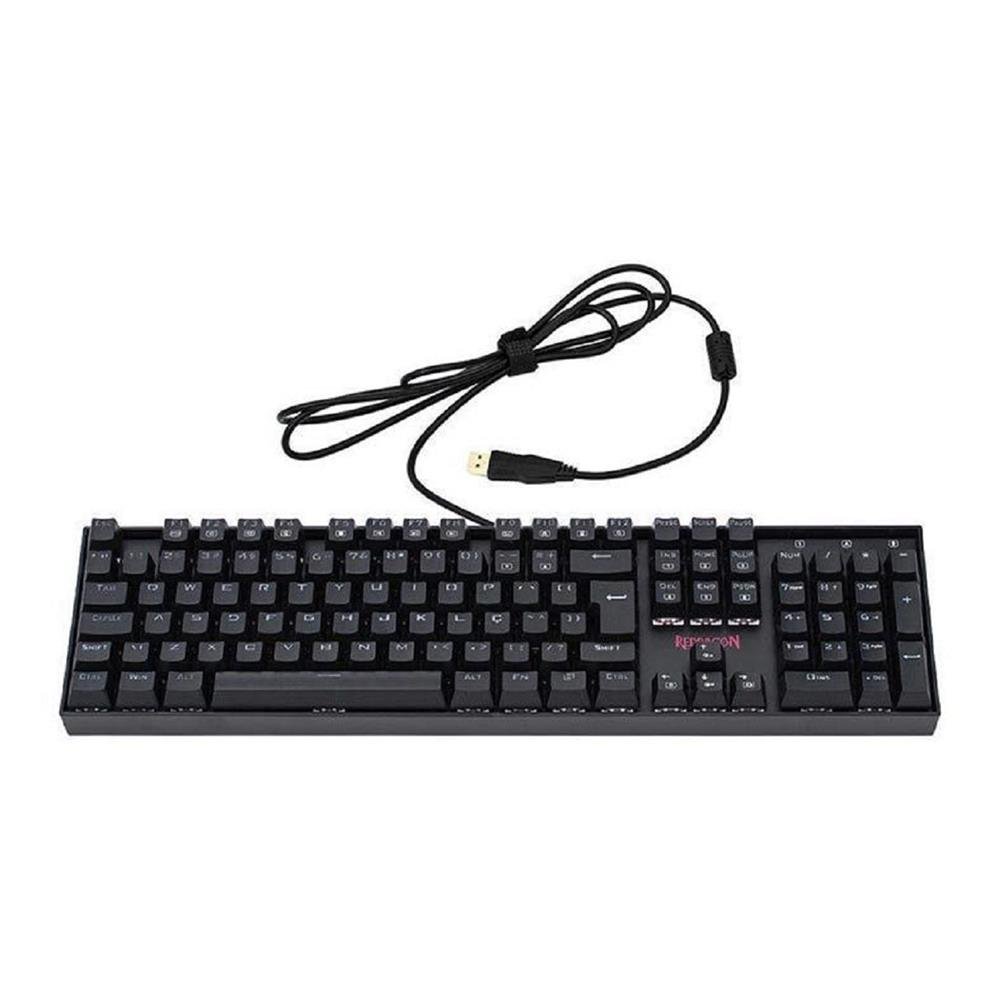 Teclado Gamer Redragon Mitra Mecanico K551-1 Pt-brown