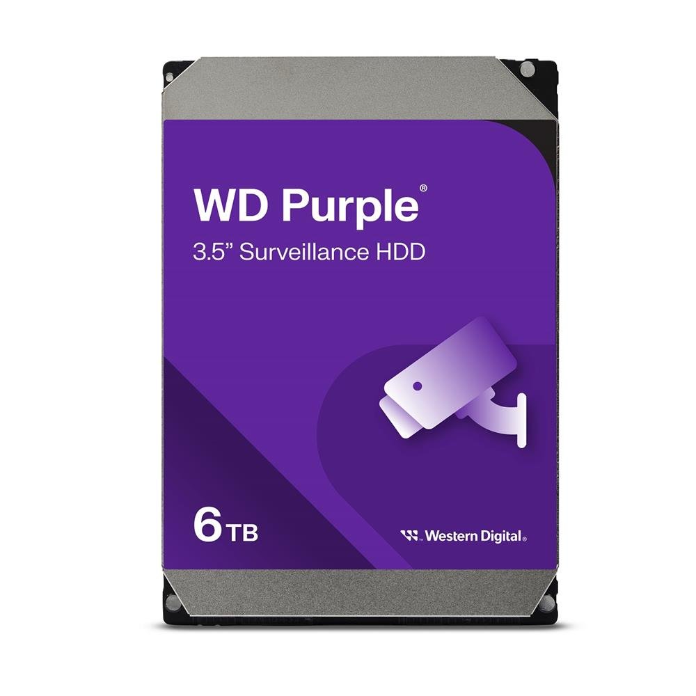 Hd Wd Purple Vigilancia Cftv 6TB 3.5 SATA 256MB Crm