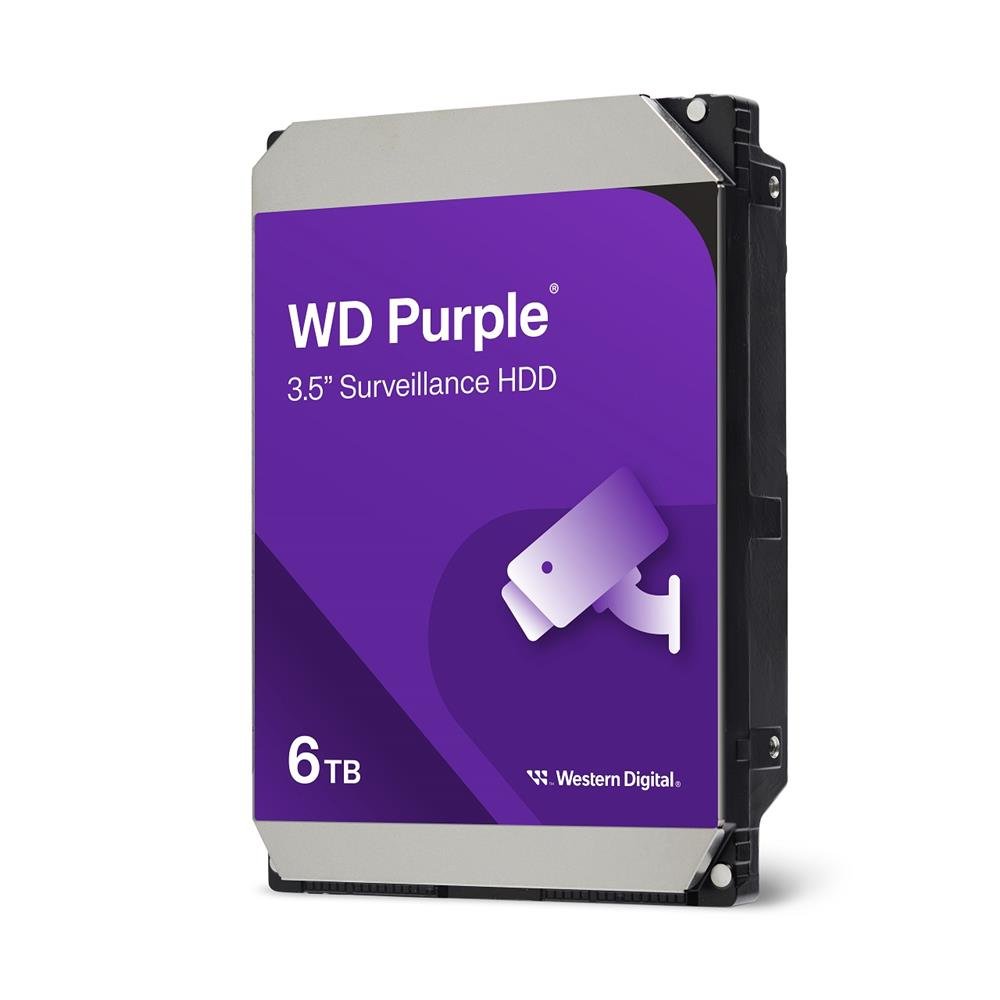 Hd Wd Purple Vigilância Cftv 6Tb 3.5 Sata 256Mb Crm