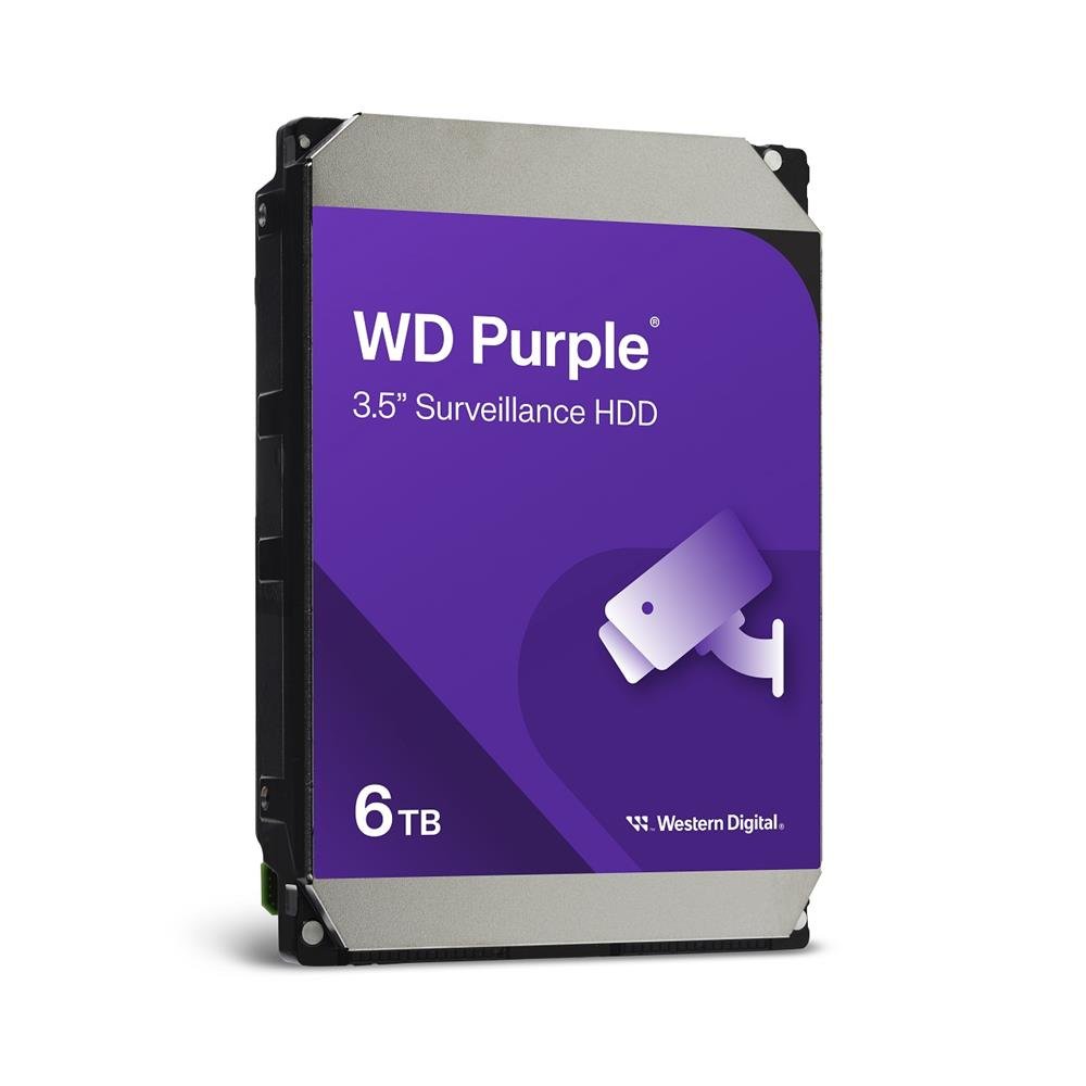 Hd Wd Purple Vigilancia Cftv 6TB 3.5 SATA 256MB Crm