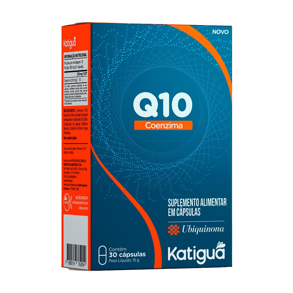 Coenzima Q10 50mg 30 Capsulas Katigua