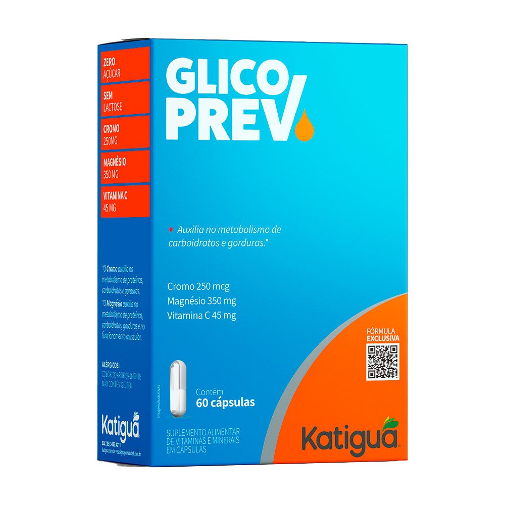 Glicoprev 500mg 60cps Katigua