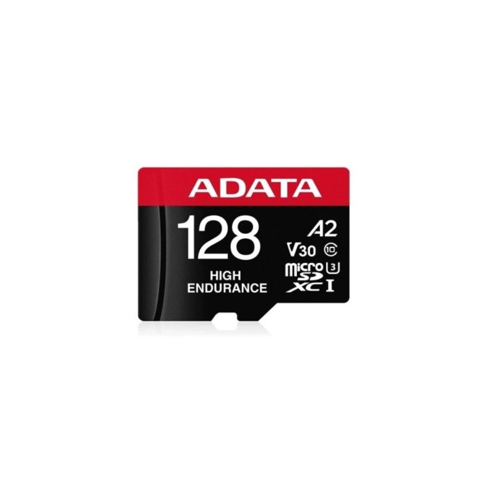 Cartão de Memória Adata High Endurance 128GB UHS-I Classe 30 MicroSDXC/SDHC - AUSDX128GUI3V30SHA2-RA1