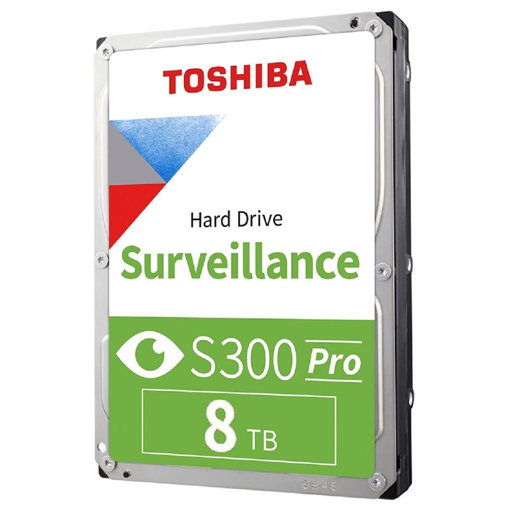 HD Toshiba 8TB Surveillance S300 7200RPM SATA III