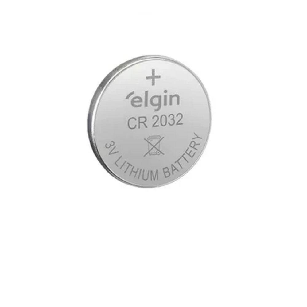 Pilha Moeda Elgin litio CR2032 3V 200MAH