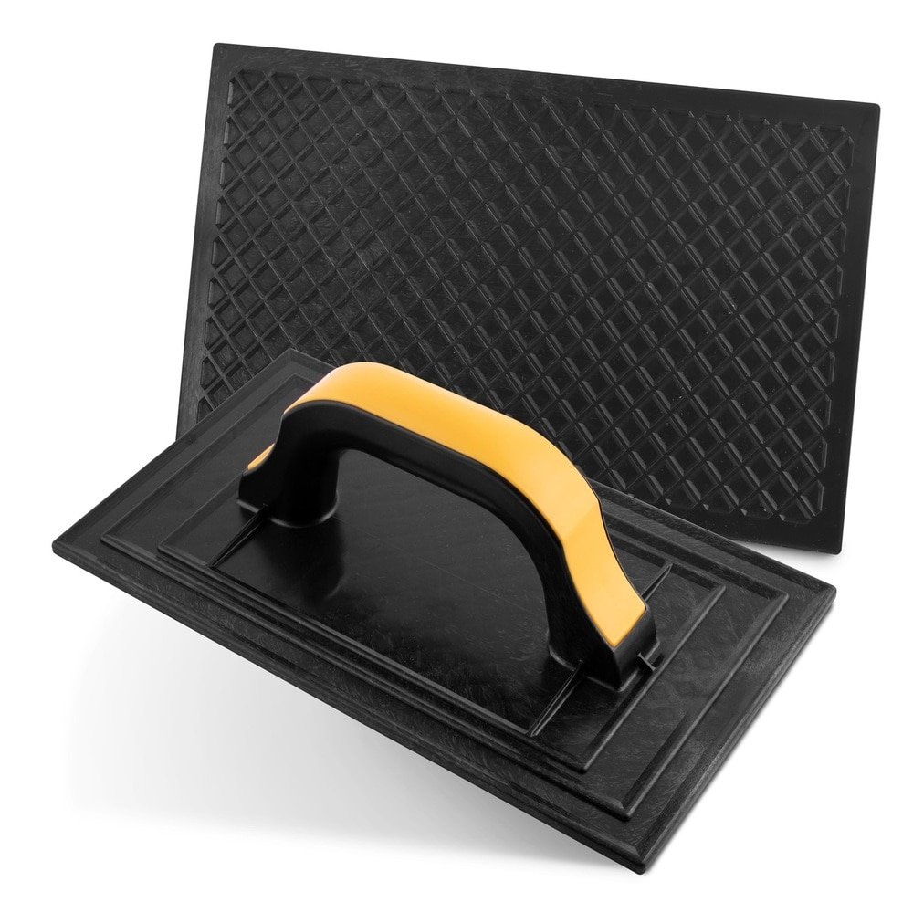 Desempenadeira Plástica Roma Estriada Grande 17x30cm