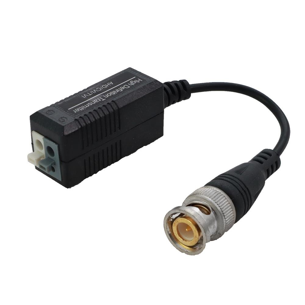 Video Balun Transmissor Canal Passivo 2 Megas - ( Kit Com 2 Peças )