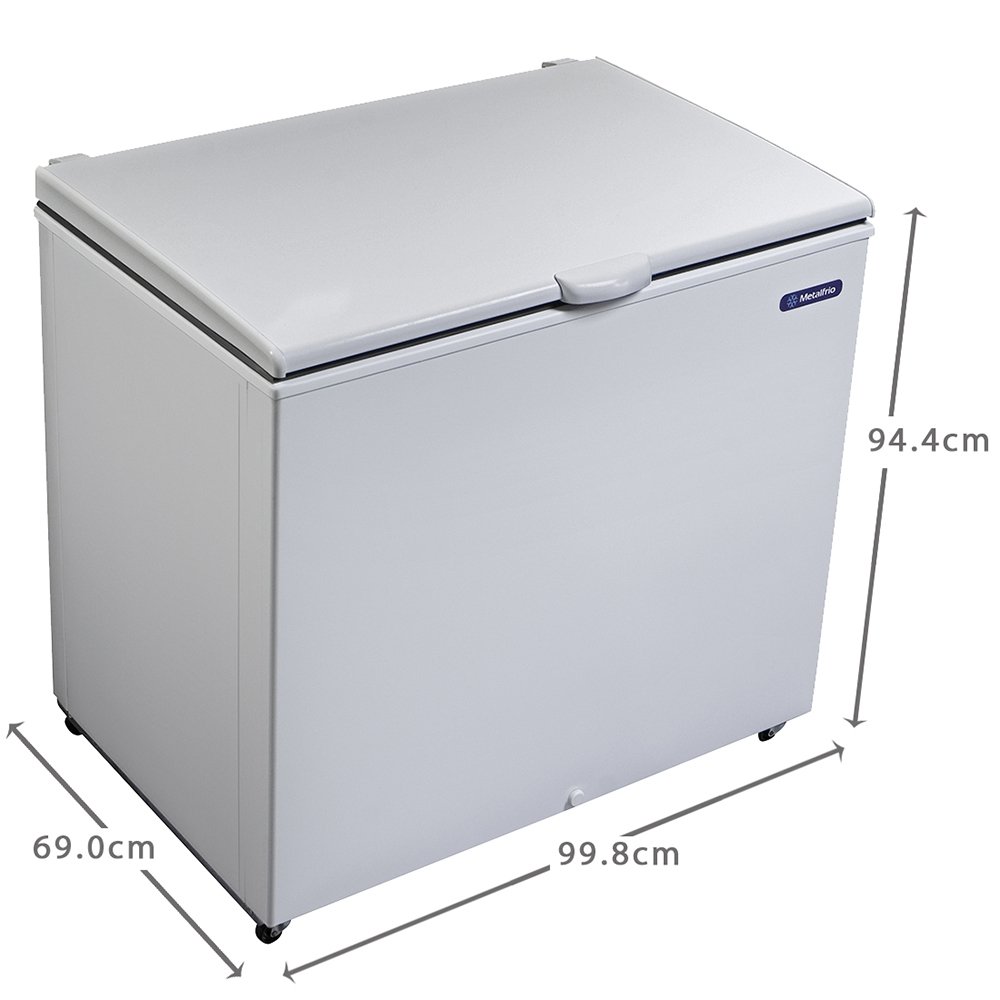 Freezer e Refrigerador Horizontal Metalfrio 293 Litros, DA302, 220V