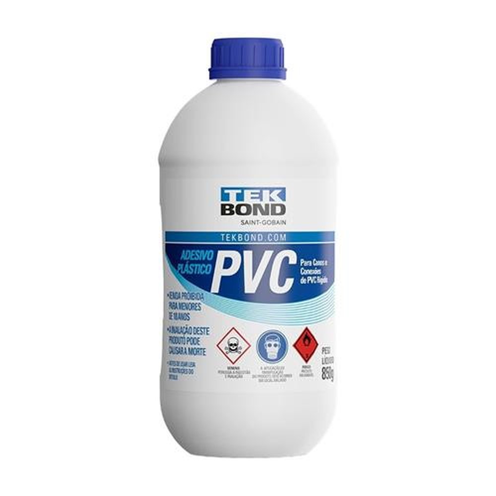 Adesivo Cola PVC Tekbond 850g