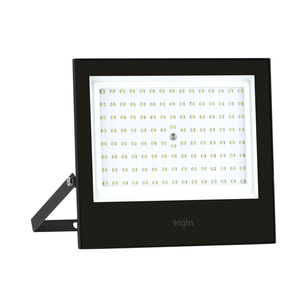 Projetor Refletor Elgin LED 200W 6500K Preto IP65