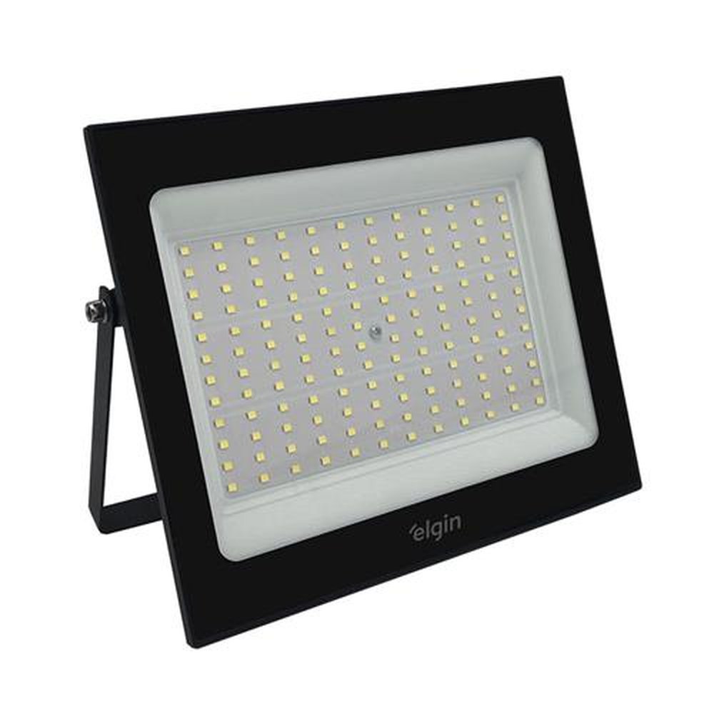 Projetor Refletor Elgin LED 200W 6500K Preto IP65