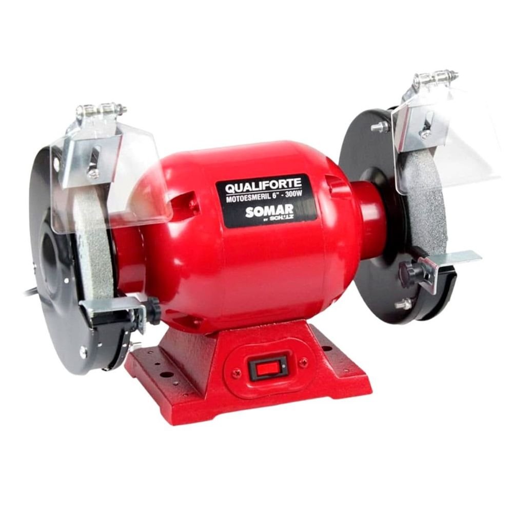 Motoesmeril De Bancada 6 Polegadas 300w 220v Schulz
