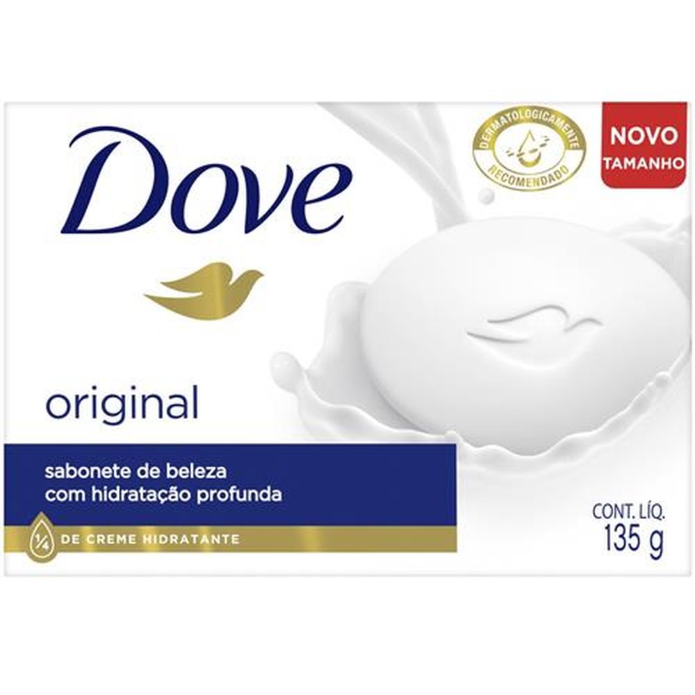 Sabonete Dove Branco Original 135g