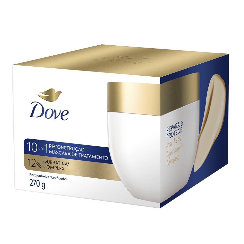 Máscara de Tratamento Dove Reconstrução 270g