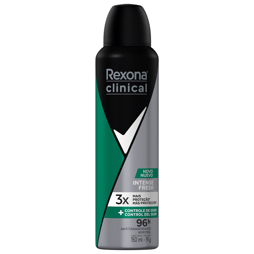 Desodorante Rexona Aero Masculino Clinical Intense Fresh 150ml