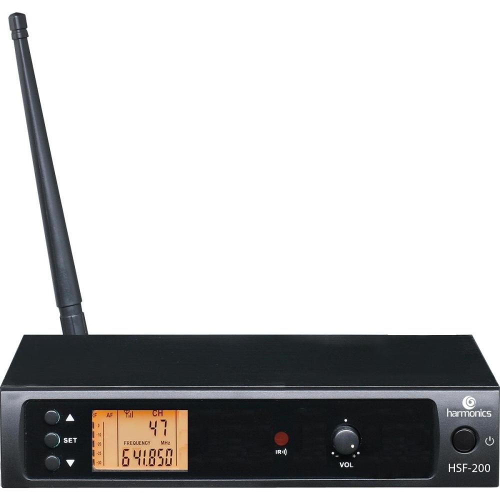 Microfone Sem Fio Harmonics HSF-200 Simples Un.Venda: PC/1