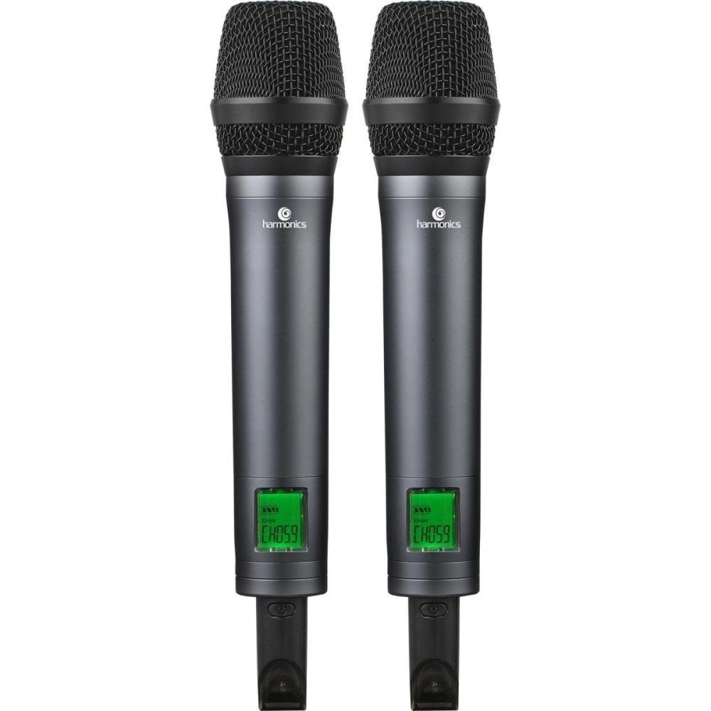 Microfone Sem Fio Harmonics HSF-300 Duplo Un.Venda: PC/1
