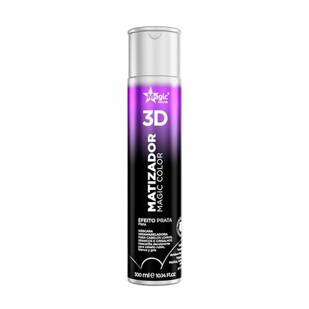 Matizador 3D Magic Color Efeito Prata 300ml - Magic Color