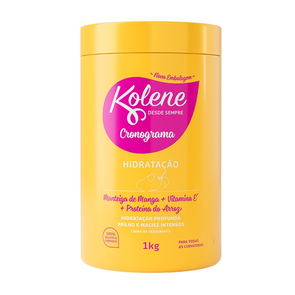Creme de Tratamento Kolene Cronograma Hidratação 1Kg