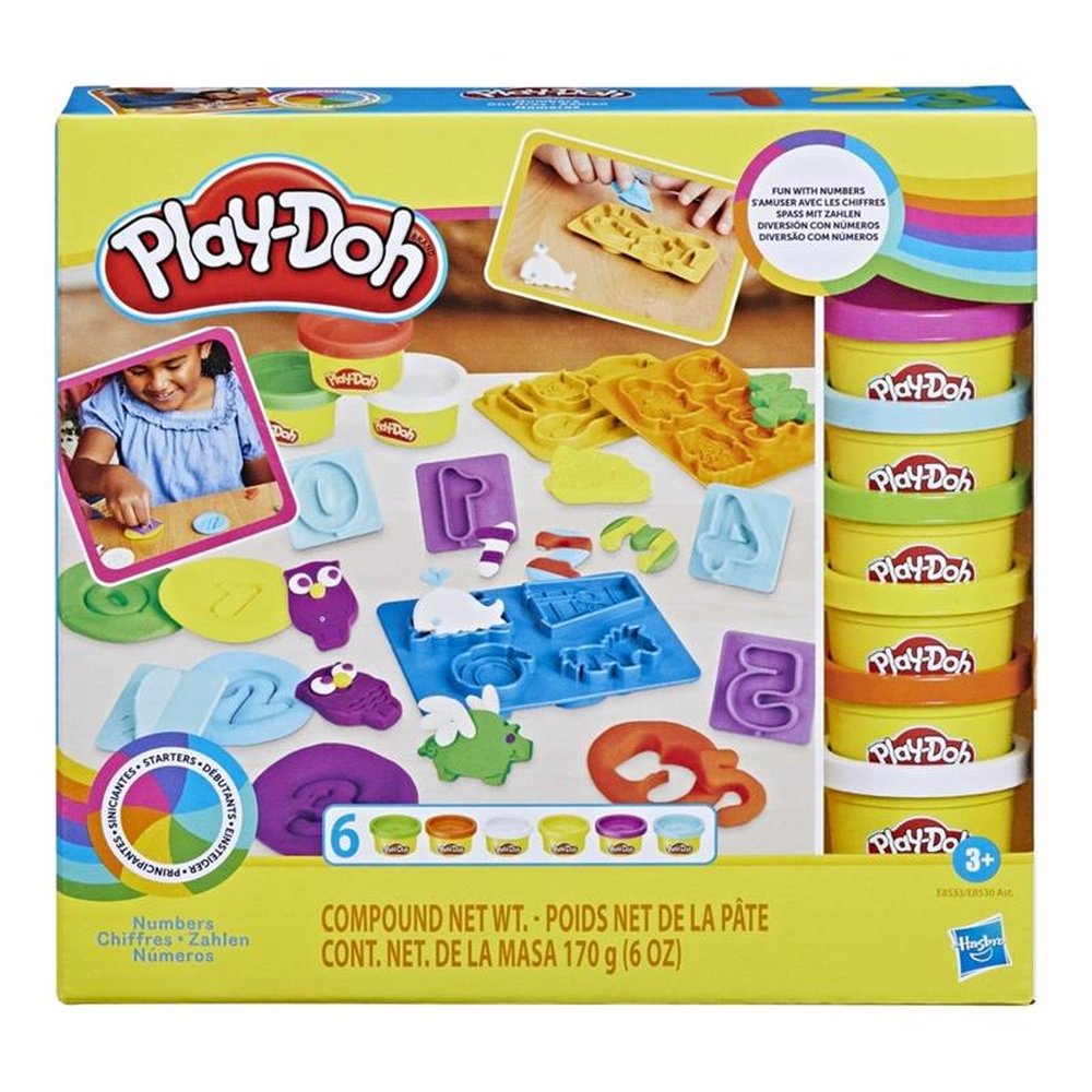Massa de Modelar Play-Doh Números E8533