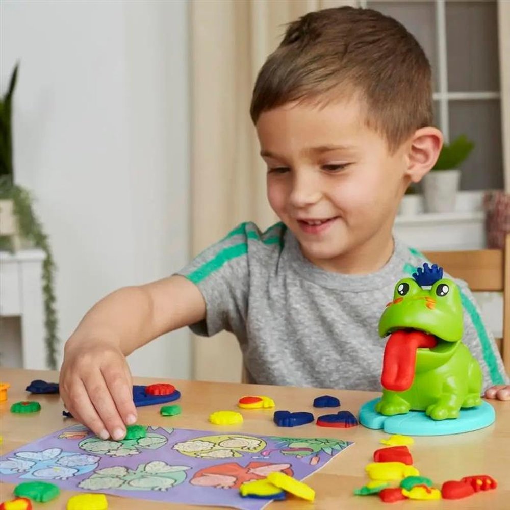 Massa de Modelar Play-Doh Sapo Um Dia Na Lagoa F6926