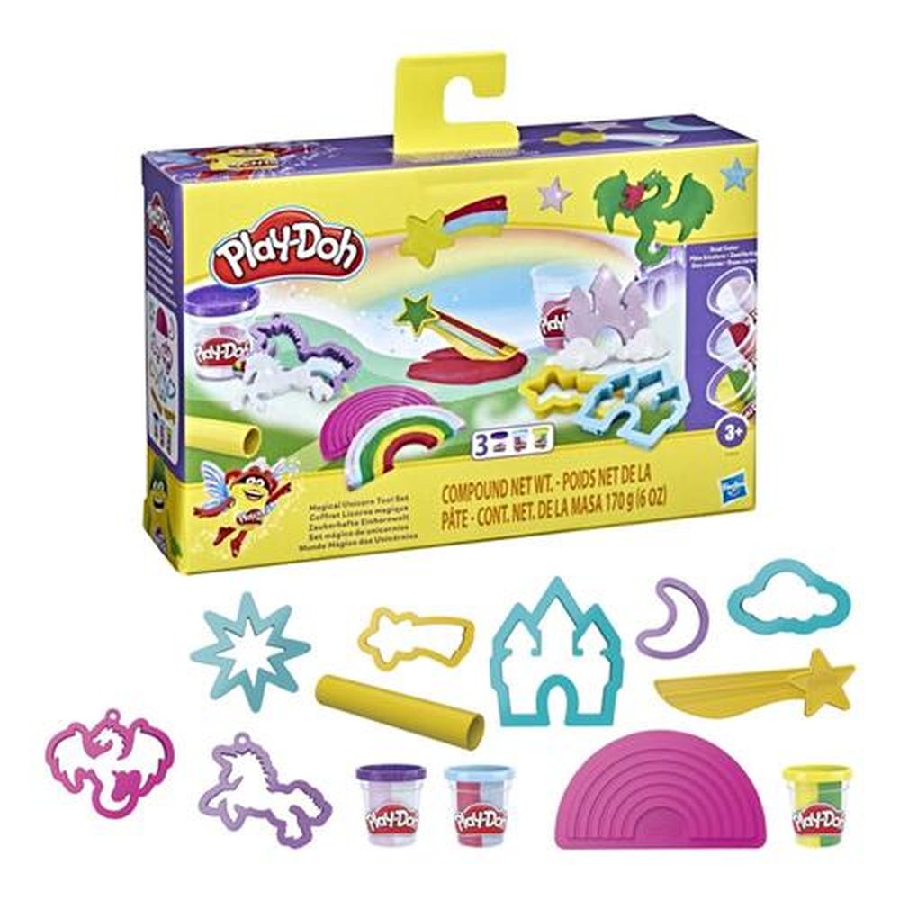 Massa de Modelar Play-Doh Unicórnio Mágico F3616