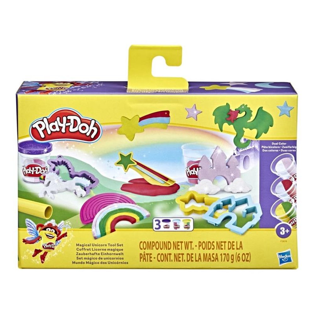Massa de Modelar Play-Doh Unicórnio Mágico F3616