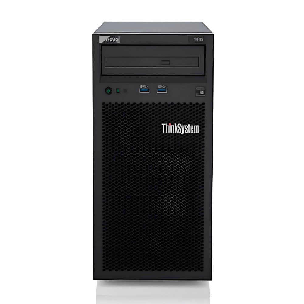 Servidor Lenovo St50 V2 Xeon Quad-Core E-2324g, Memoria 16gb, Hd 2tb, Sem Sistema - 7d8ja04cbr
