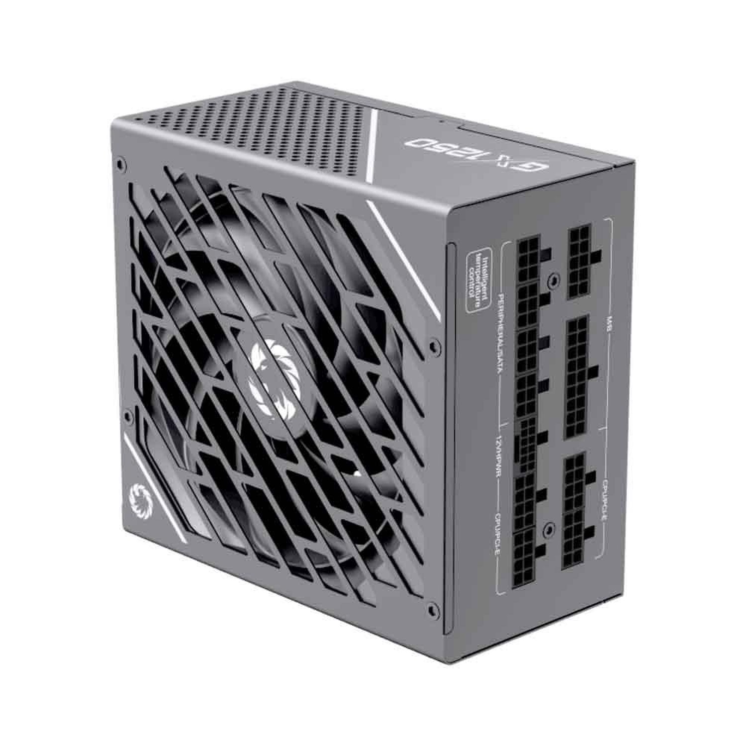 Fonte Gamemax Gx1250 Pro, 1250W, Full Modular, 80 Plus Platinum, Pfc Ativo, Preto Metal