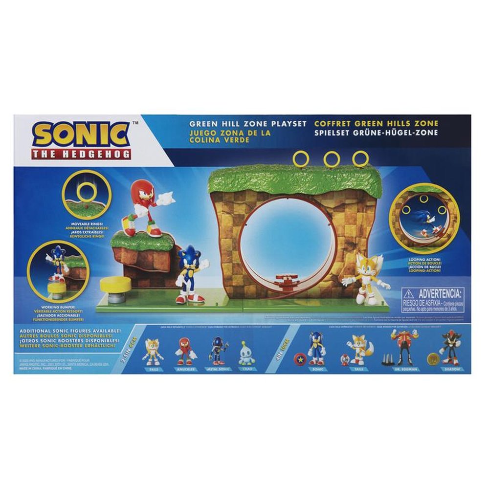 Sonic Green Hill Zone Playset