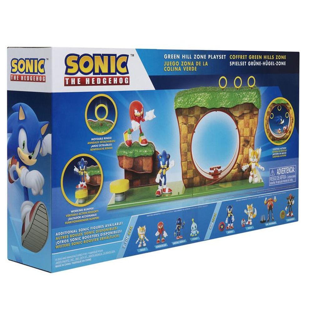 Sonic Green Hill Zone Playset