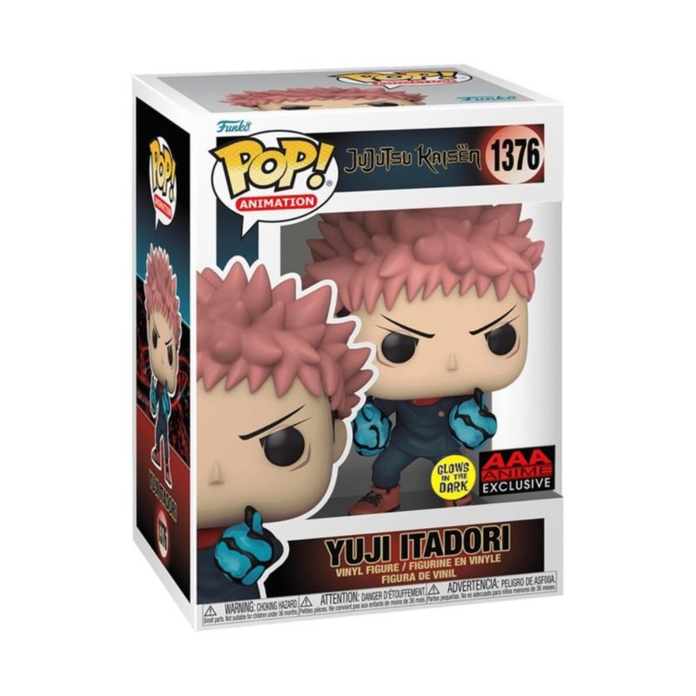 Boneco Funko Animation Jujutsu Kaizen Itadori GW
