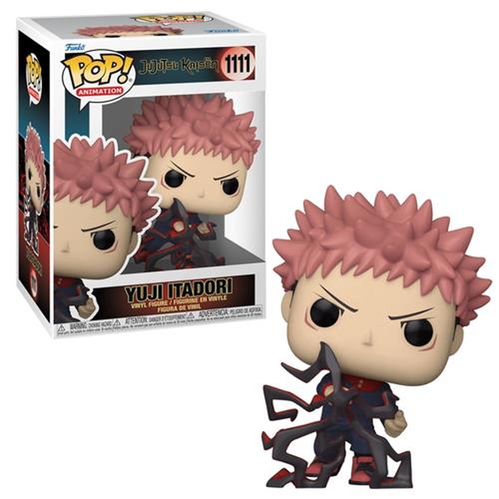 Boneco Funko Animation Jujutsu Kaizen Itadori Black Flash