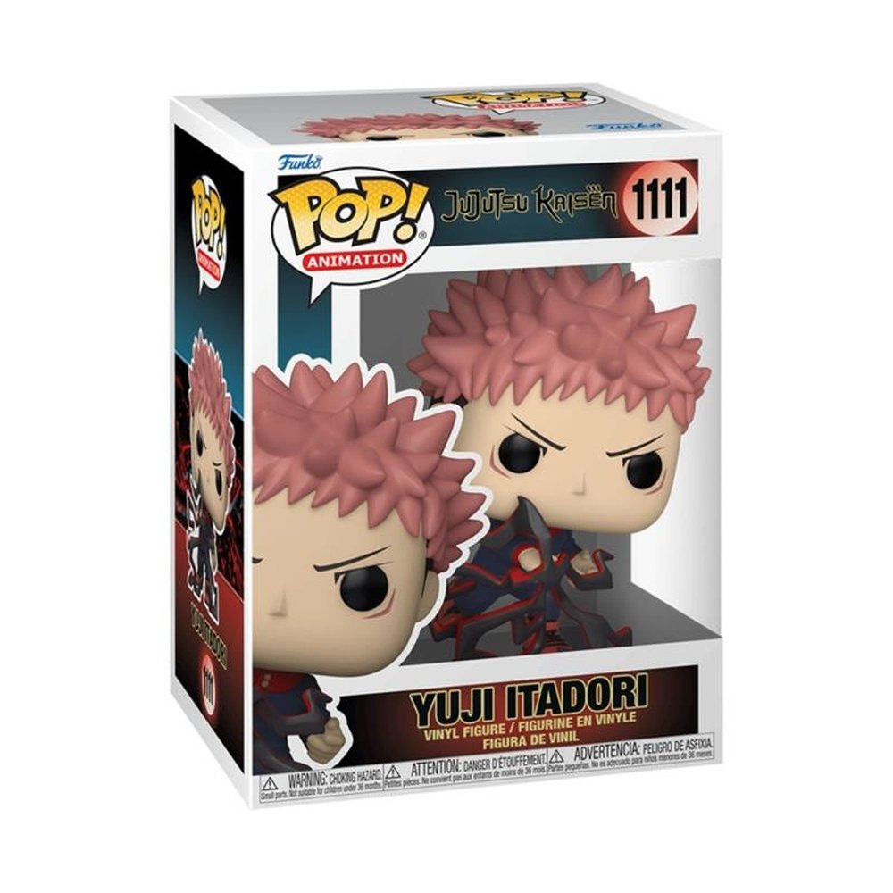 Boneco Funko Animation Jujutsu Kaizen Itadori Black Flash