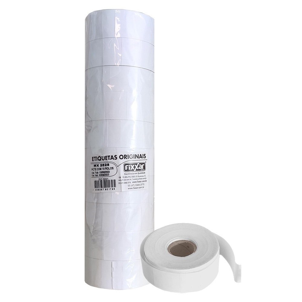 Etiqueta Adesiva MX2628 - 10 Rolos com 1000 Etiquetas | Martins Atacado