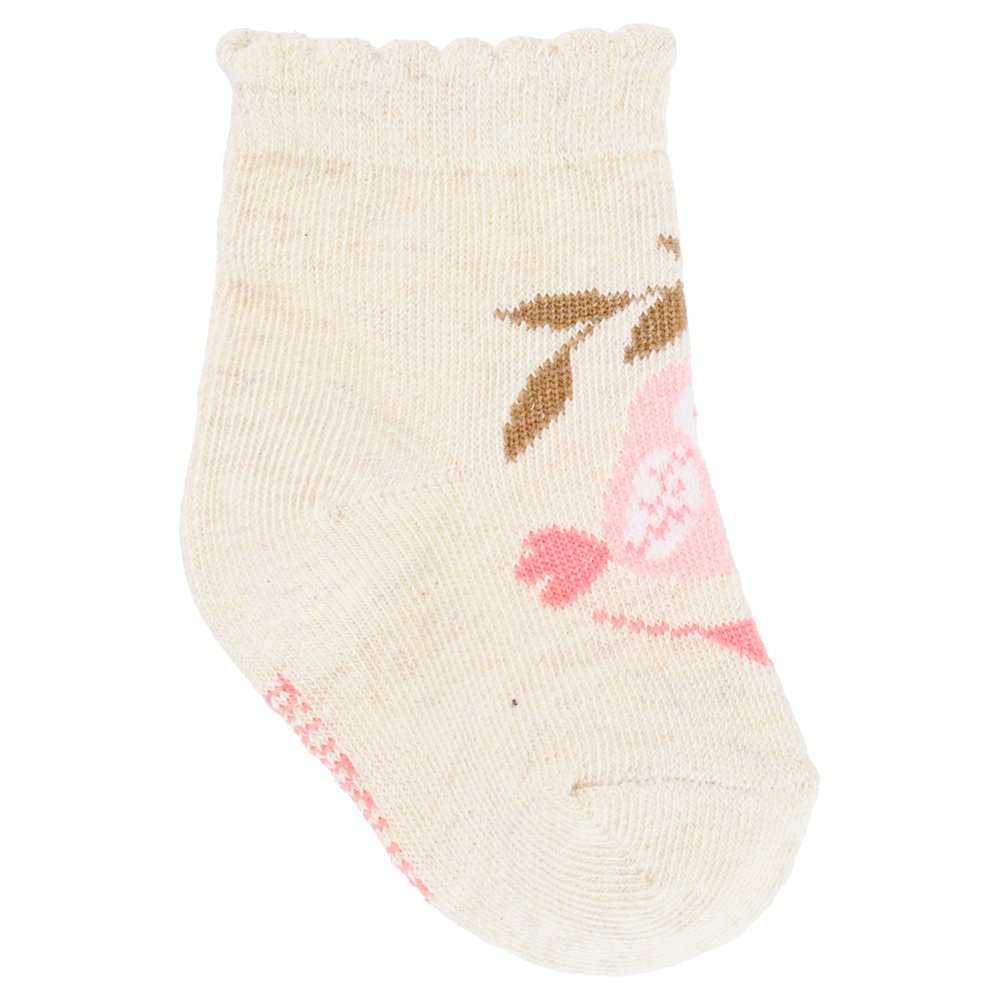 Kit Meia Colorida C/3 Pares Tag 00-15 Feminino Pimpolho Pack Com 06 Kits
